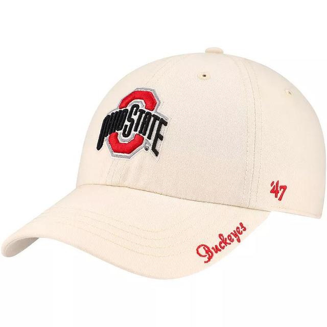 Womens 47 Natural Ohio State Buckeyes Miata Clean Up Adjustable Hat Product Image