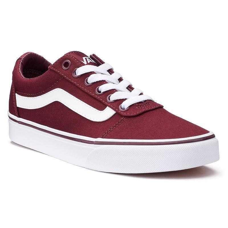 Vans Ward Womens Sneakers Red Product Image