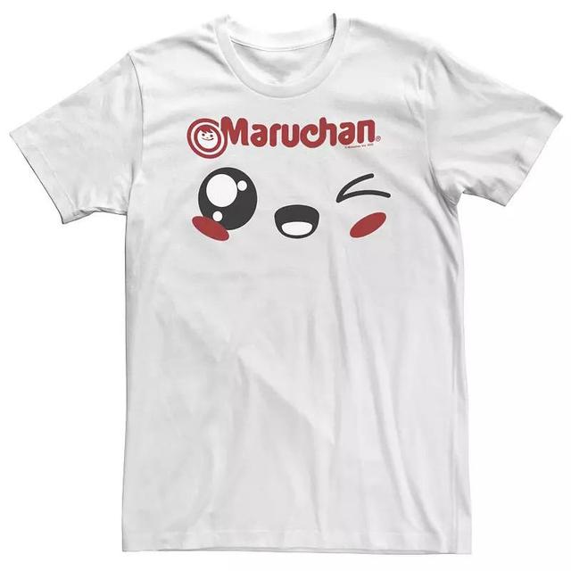 Big & Tall Maruchan Winking Chibi Face Tee, Mens Product Image