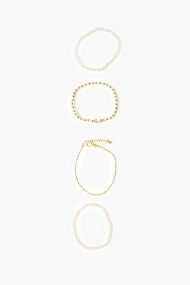 Beaded Stretch Bracelet Set | Forever 21 Product Image