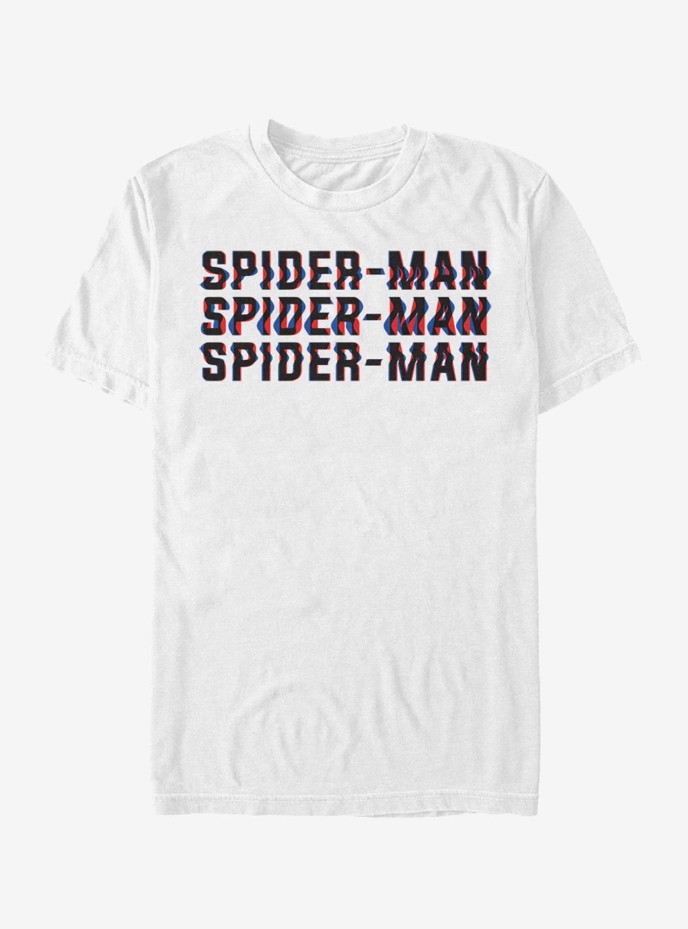 Marvel Spider-Man Triple 3D T-Shirt Product Image