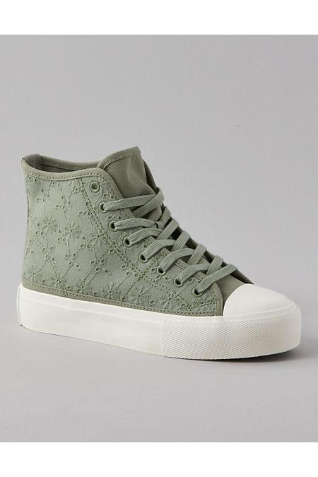 AE Eyelet High-Top Platform Sneaker Women's Product Image