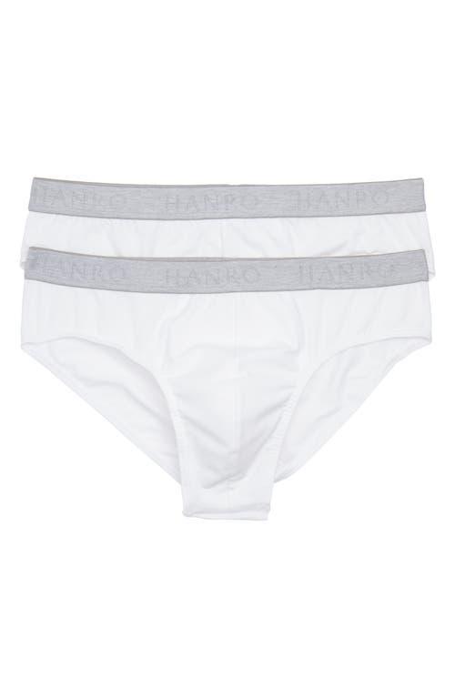 Hanro Cotton Essentials 2-Pack Brief Men's Underwear Product Image