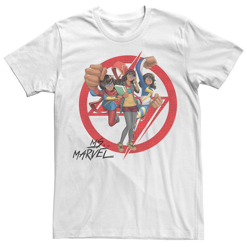 Mens Marvel Rising Secret Warriors Ms. Marvel Symbol Collage Tee Product Image