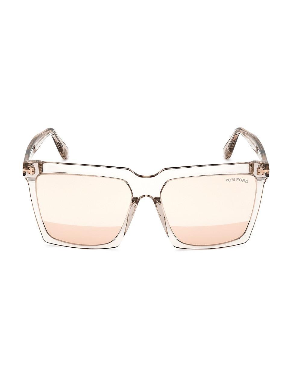 TOM FORD Sabrina 58mm Square Sunglasses Product Image