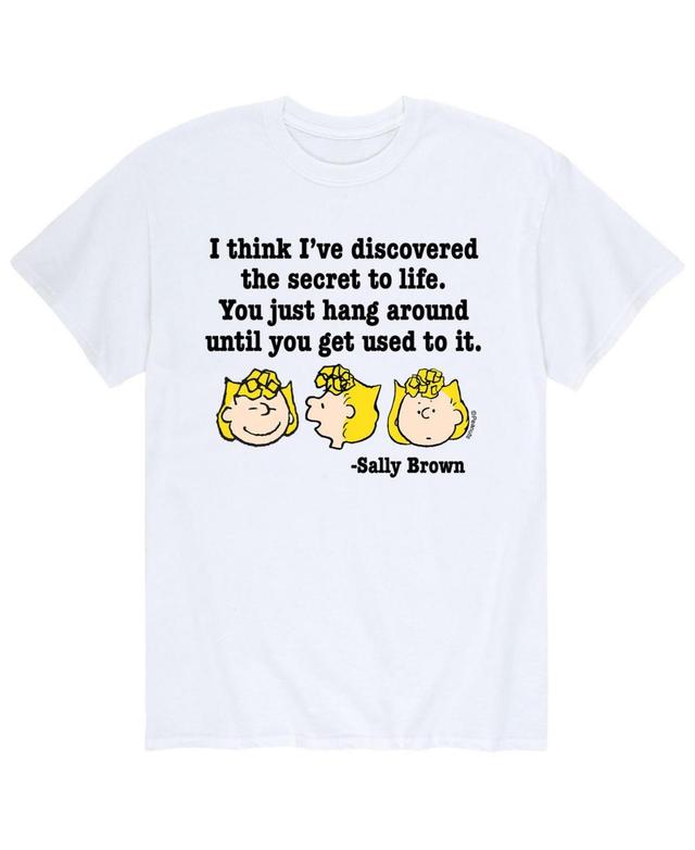 Mens Peanuts Secret to Life T-Shirt Product Image