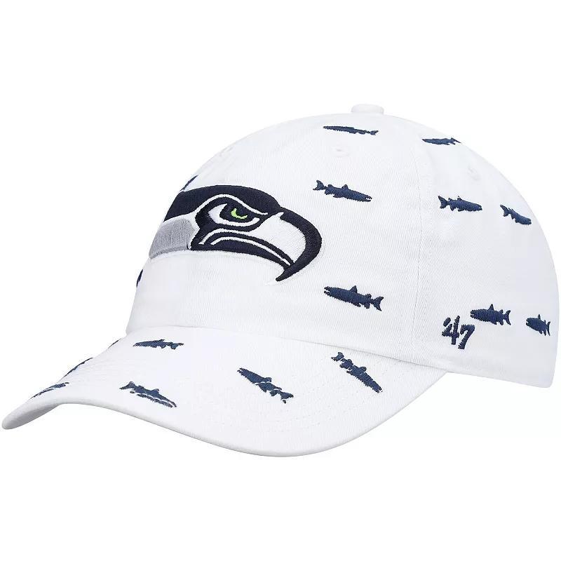 Womens 47 Seattle Seahawks Confetti Clean Up Adjustable Hat Product Image