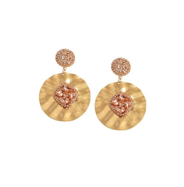 Sohi Womens Circular Drop Earrings Product Image