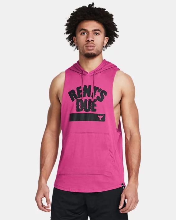 Men's Project Rock Rents Due Sleeveless Hoodie Product Image