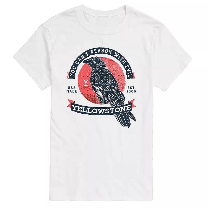 Big & Tall Yellowstone Evil Crow Tee, Mens Product Image