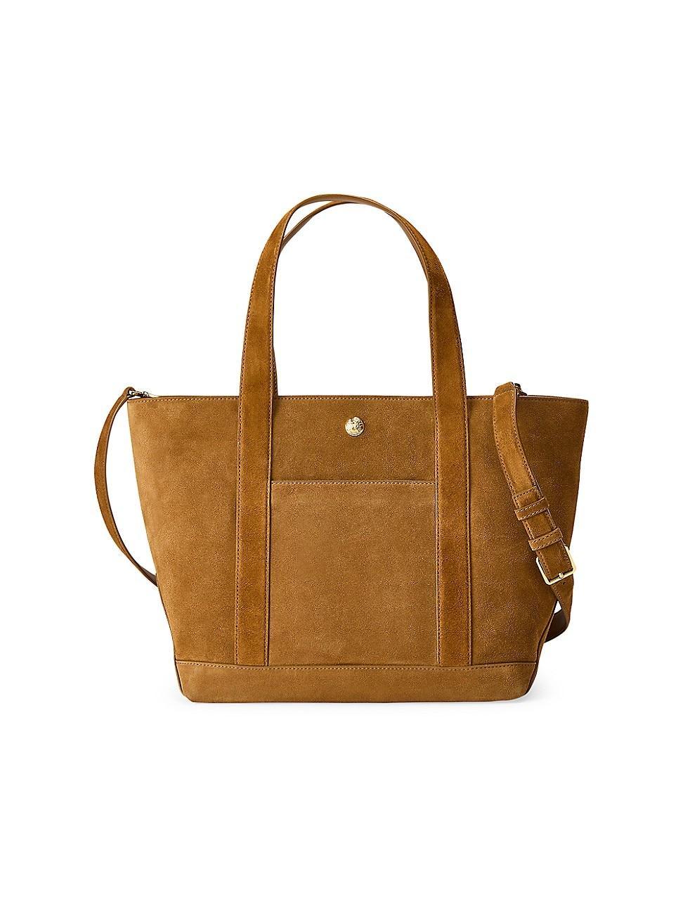 Womens Goody Grand Suede Tote Bag Product Image