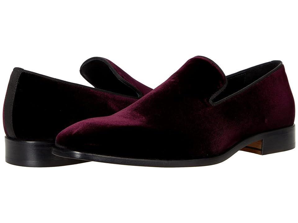 Massimo Matteo Italian Velvet Slip-On Men's Shoes Product Image