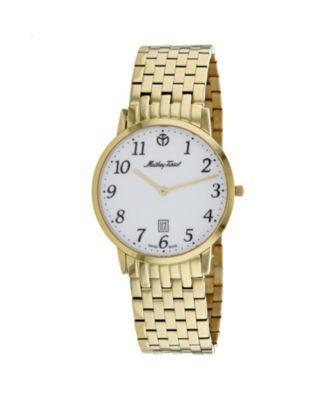 Mathey Tissot Mens Classic Big Date White Dial Watch H9315b6pg Product Image