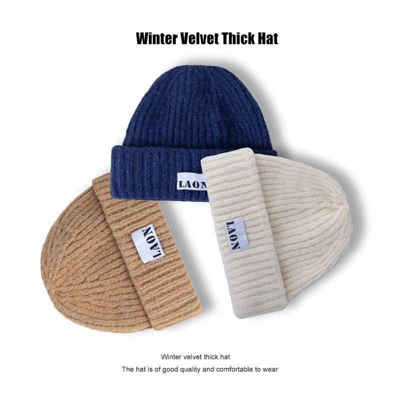 Plain Applique Beanie Product Image