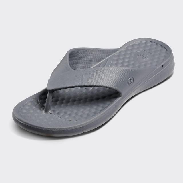 Joybees Adult Casual Flip Sandals - Charcoal 7 Product Image