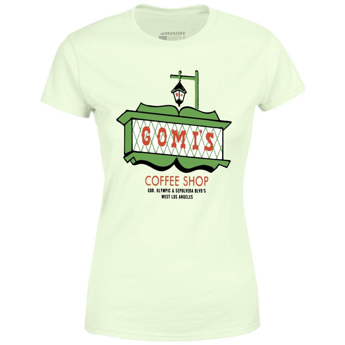 Gomi's Coffee Shop - Los Angeles, CA - Vintage Restaurant - Women's T-Shirt Female Product Image