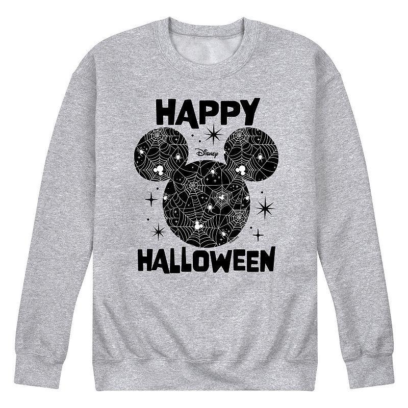 Disney Mens Happy Halloween Fleece Med Grey Product Image