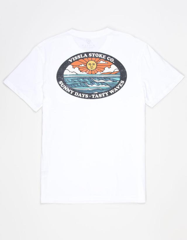 VISSLA Tasty Waves Mens Pocket Tee Product Image