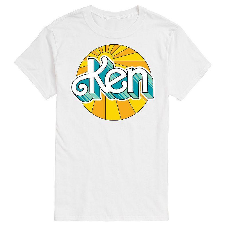 Big & Tall Barbie Ken Sunburst Graphic Tee, Mens Product Image