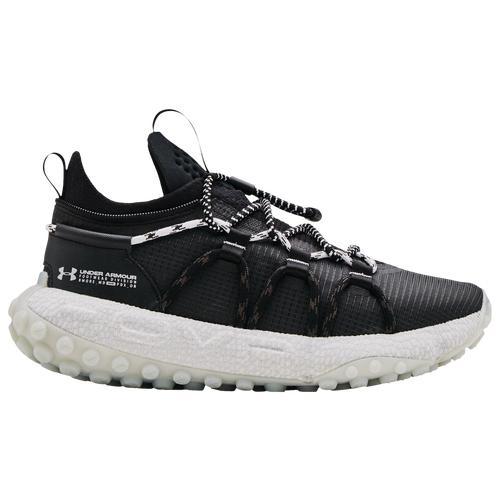 Under Armour Mens HOVR Fat Tire Summit - Shoes Black/White Product Image