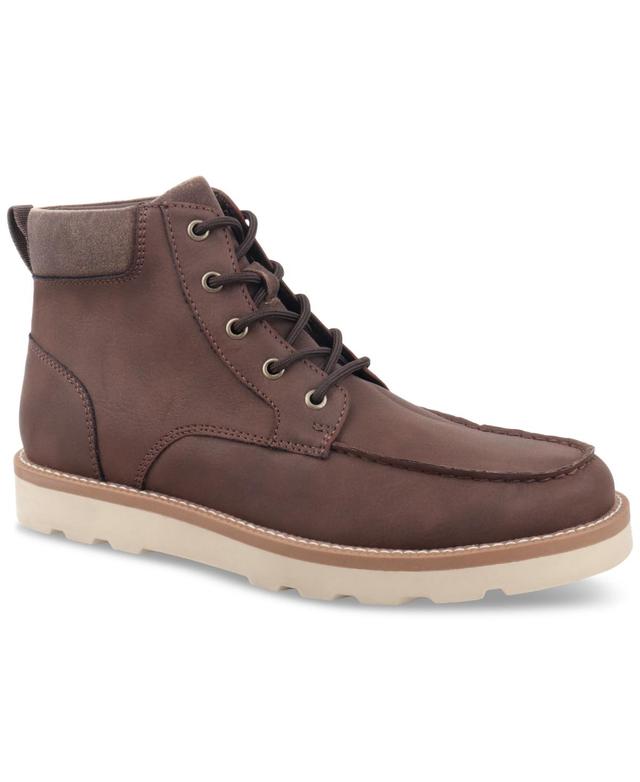 Club Room Mens Clifton Lace-Up Moc-Toe Boots, Created for Macys Mens Shoes Product Image