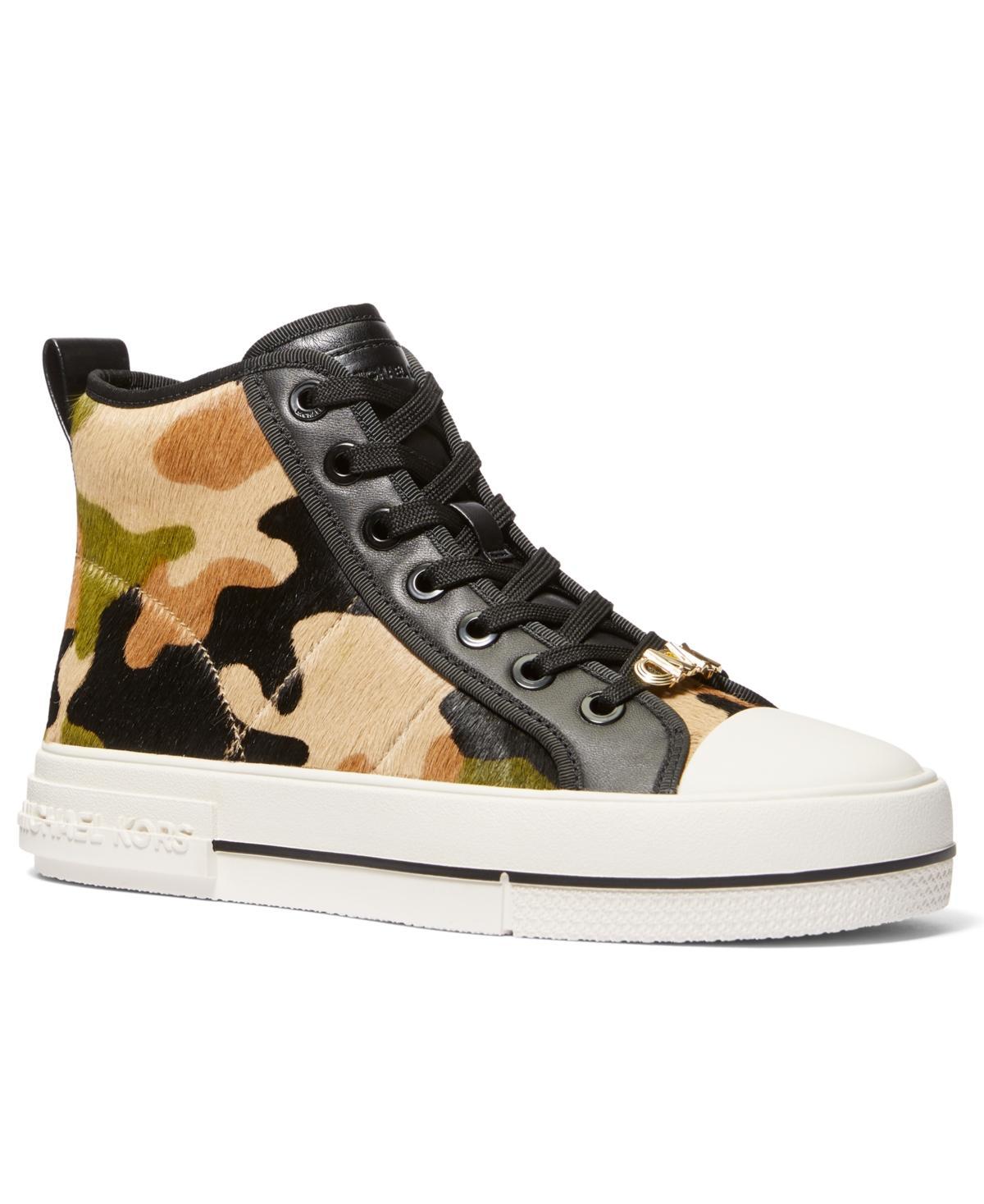 Michael Michael Kors Womens Evy High Top Sneakers - Black/ Product Image