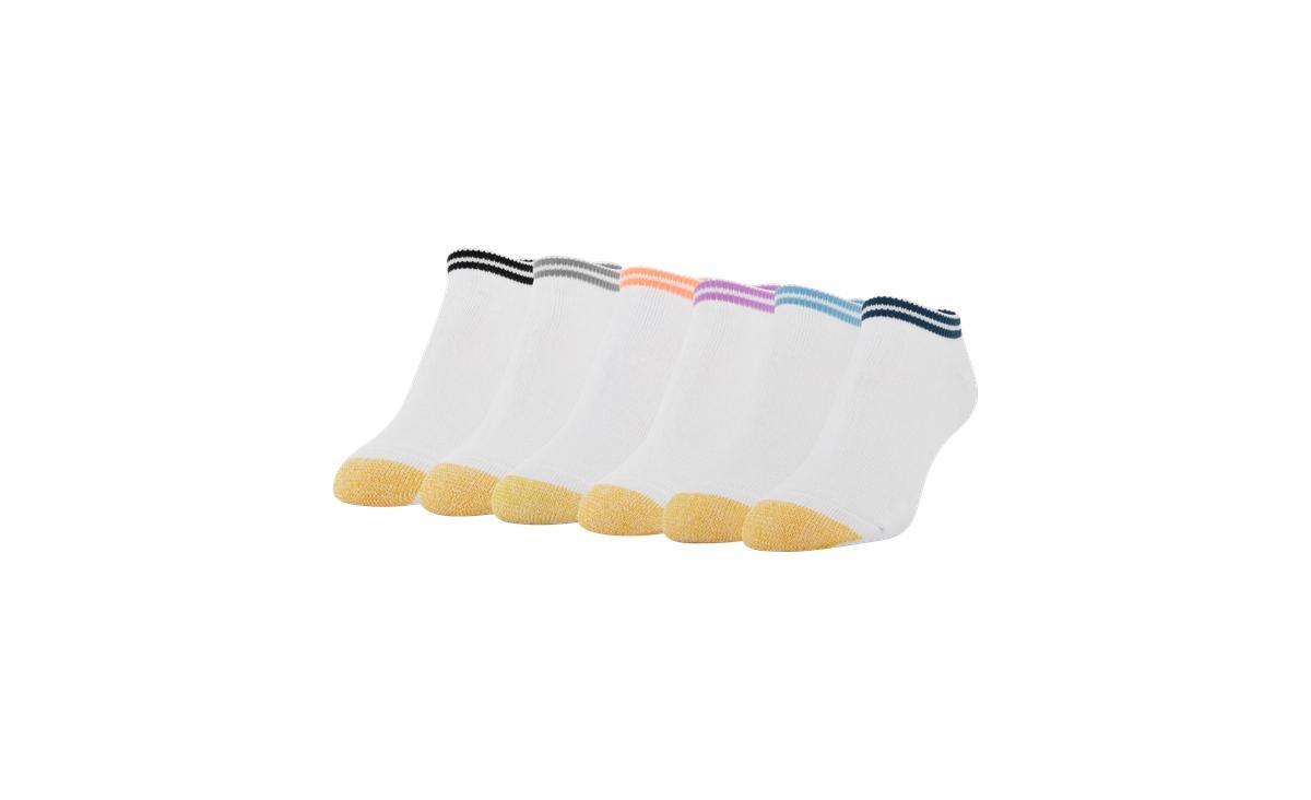 Gold Toe Womens 6-Pack Casual Cushion Liner Socks Product Image