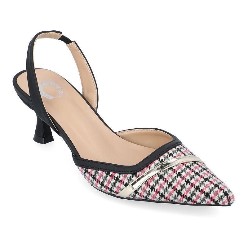 Journee Collection Nellia Womens Slingback Pumps Product Image