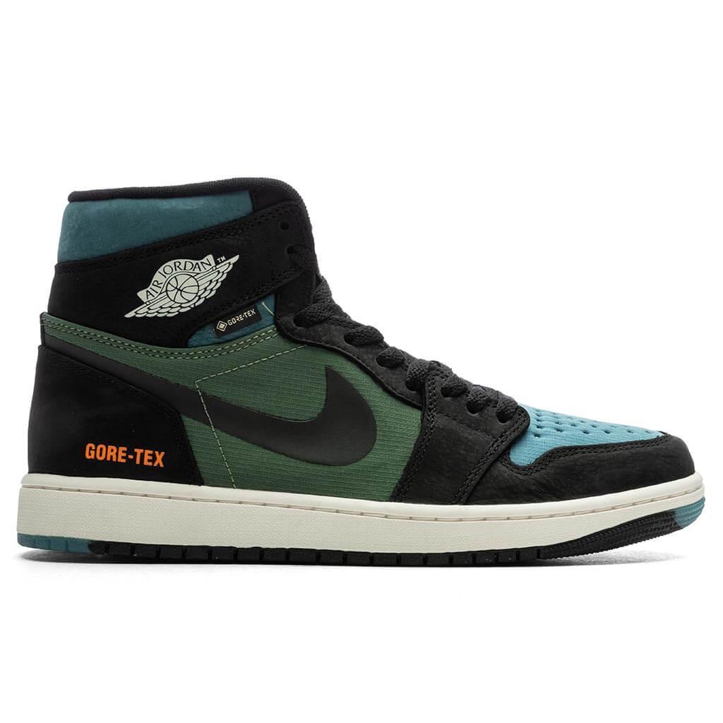 Air Jordan 1 Element 'Black Olive'- Black/Sky J Light Olive/Bright Mandarin Male Product Image