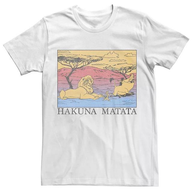 Mens Disneys The Lion King Hakuna Matata Gradient Tee Product Image