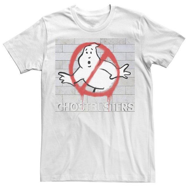 Mens Ghostbusters Brick Spray Logo Tee Product Image