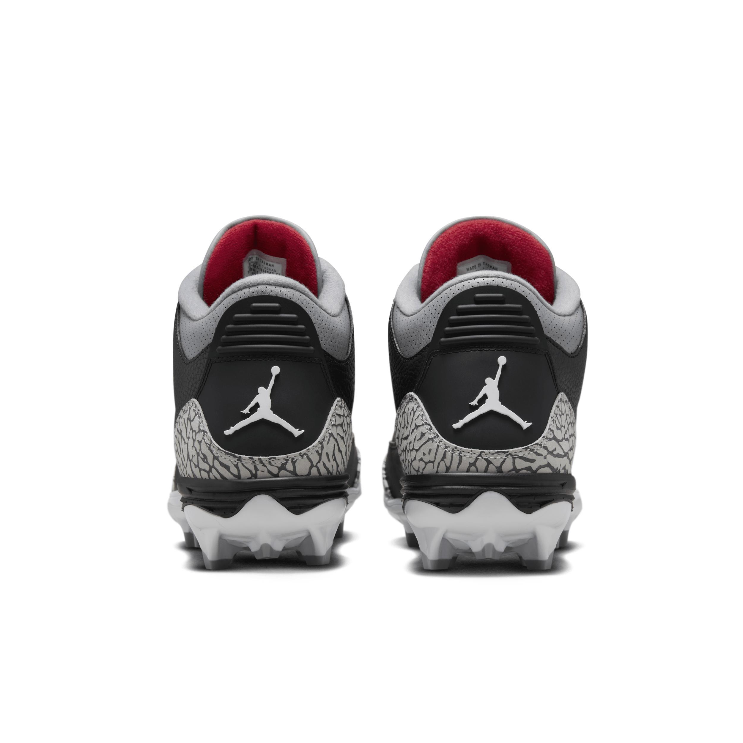 Men's Jordan 3 Mid TD Football Cleats Product Image