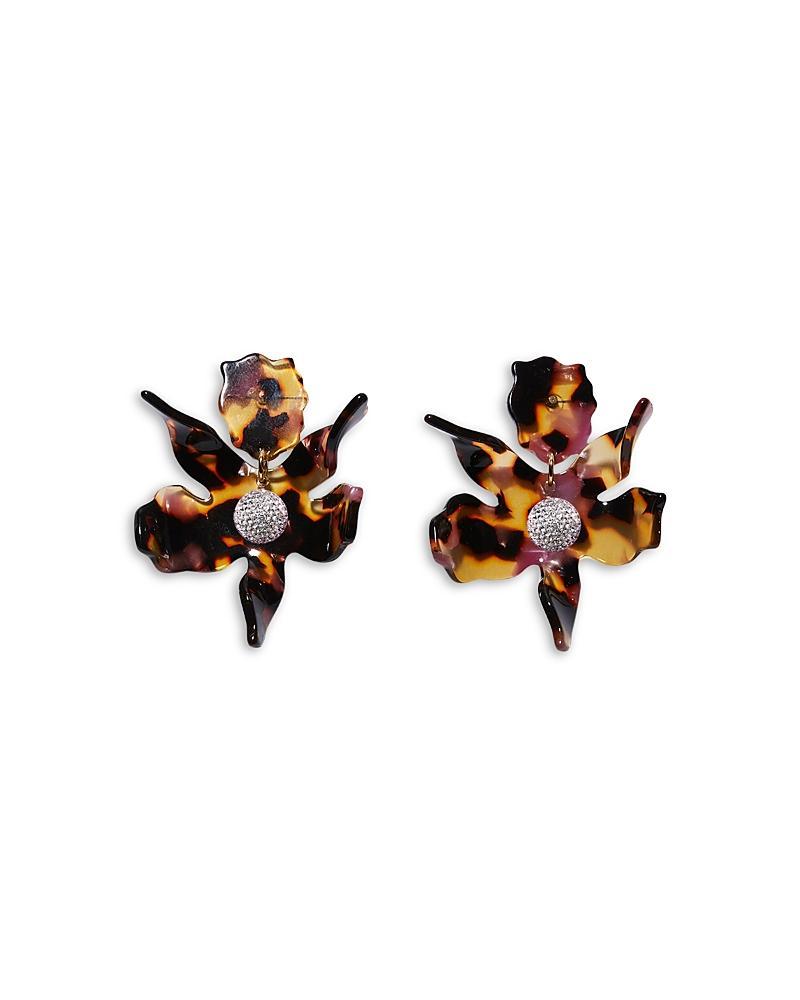 Lele Sadoughi Crystal Lily Earrings Product Image