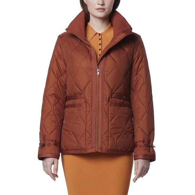 Andrew Marc Womens Devoe Relaxed Fit Puffer Jacket - Picante Product Image