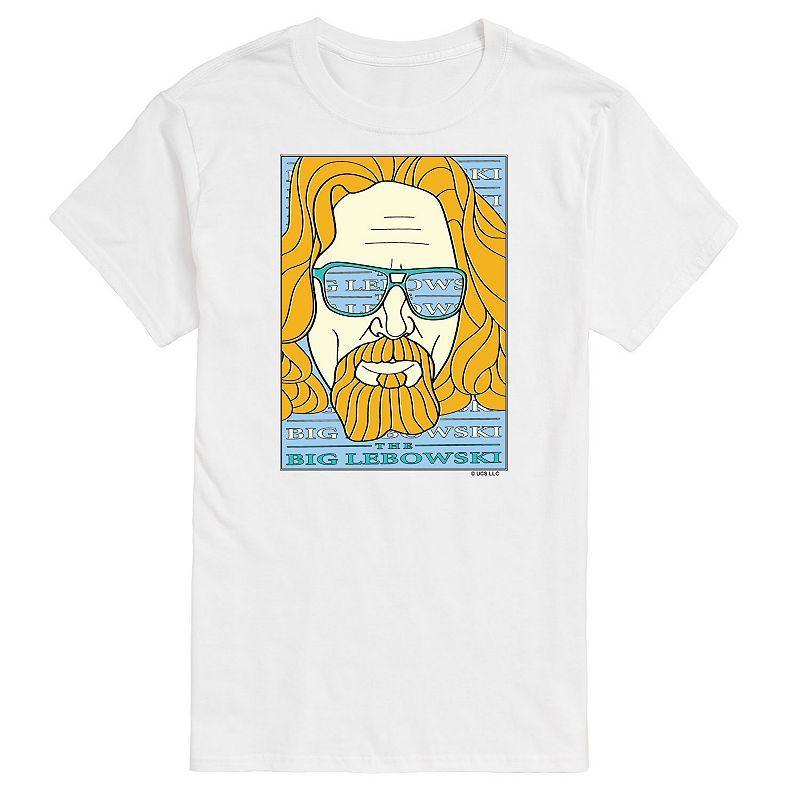 Big & Tall The Big Lebowski Rock Era Poster Tee, Mens Product Image