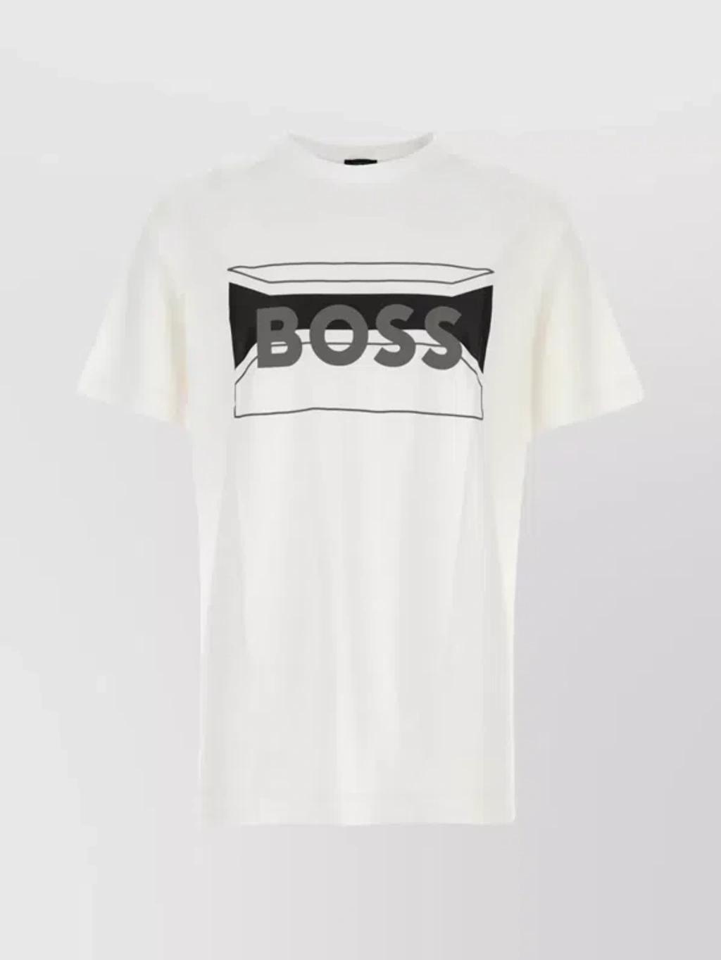 Logo-print T-shirt In White Product Image