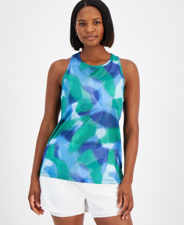 Id Ideology Womens Waves Mesh Racerback Tank Top, Created for Macys Product Image