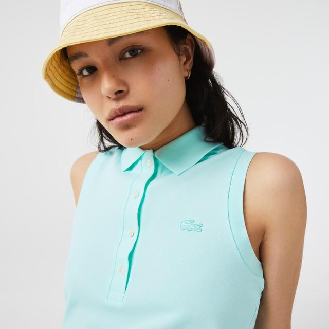 Women's Slim Fit L.12.D Sleeveless Stretch Polo Product Image