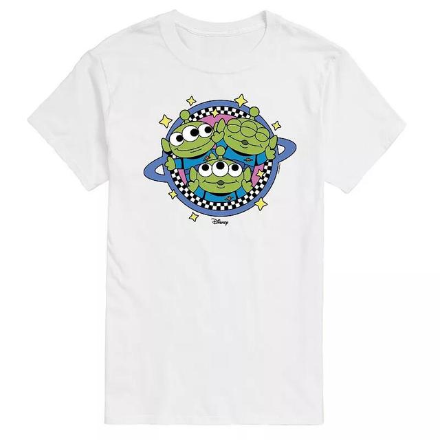 Disney / Pixars Toy Story Aliens Mens Checker Planet Graphic Tee Product Image