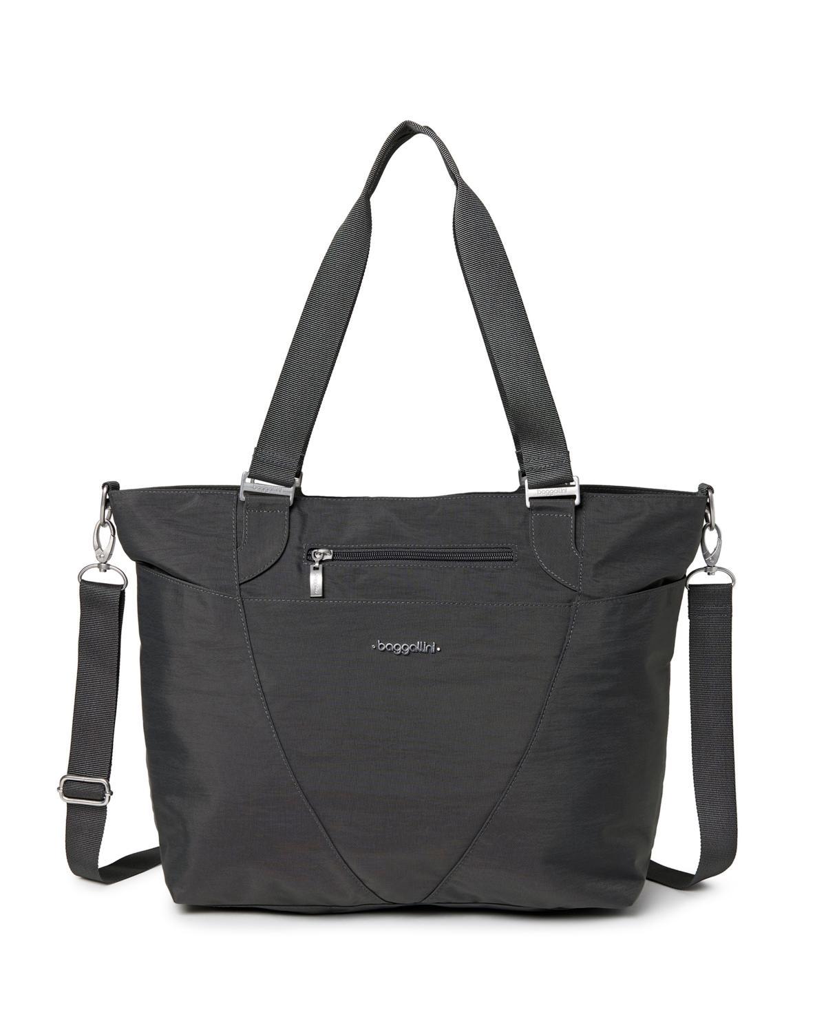 baggallini Avenue Convertible Tote Bag, Grey Product Image