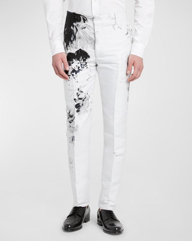 Mens Dutch Floral Jacquard Dress Pants Product Image