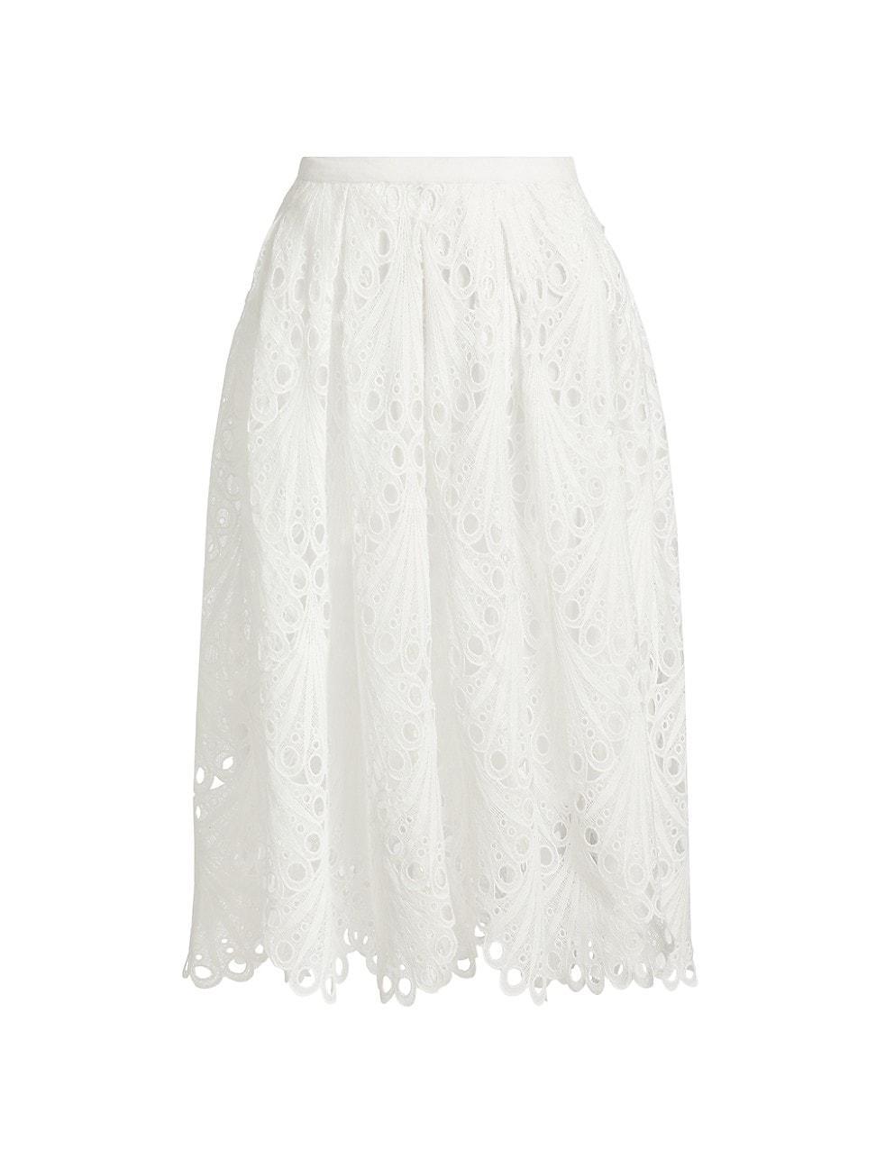 Womens Sally Eyelet Skirt Product Image