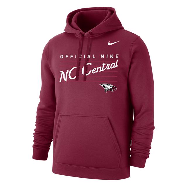 Nike Men's College Club Fleece (North Carolina Central) Hoodie Product Image