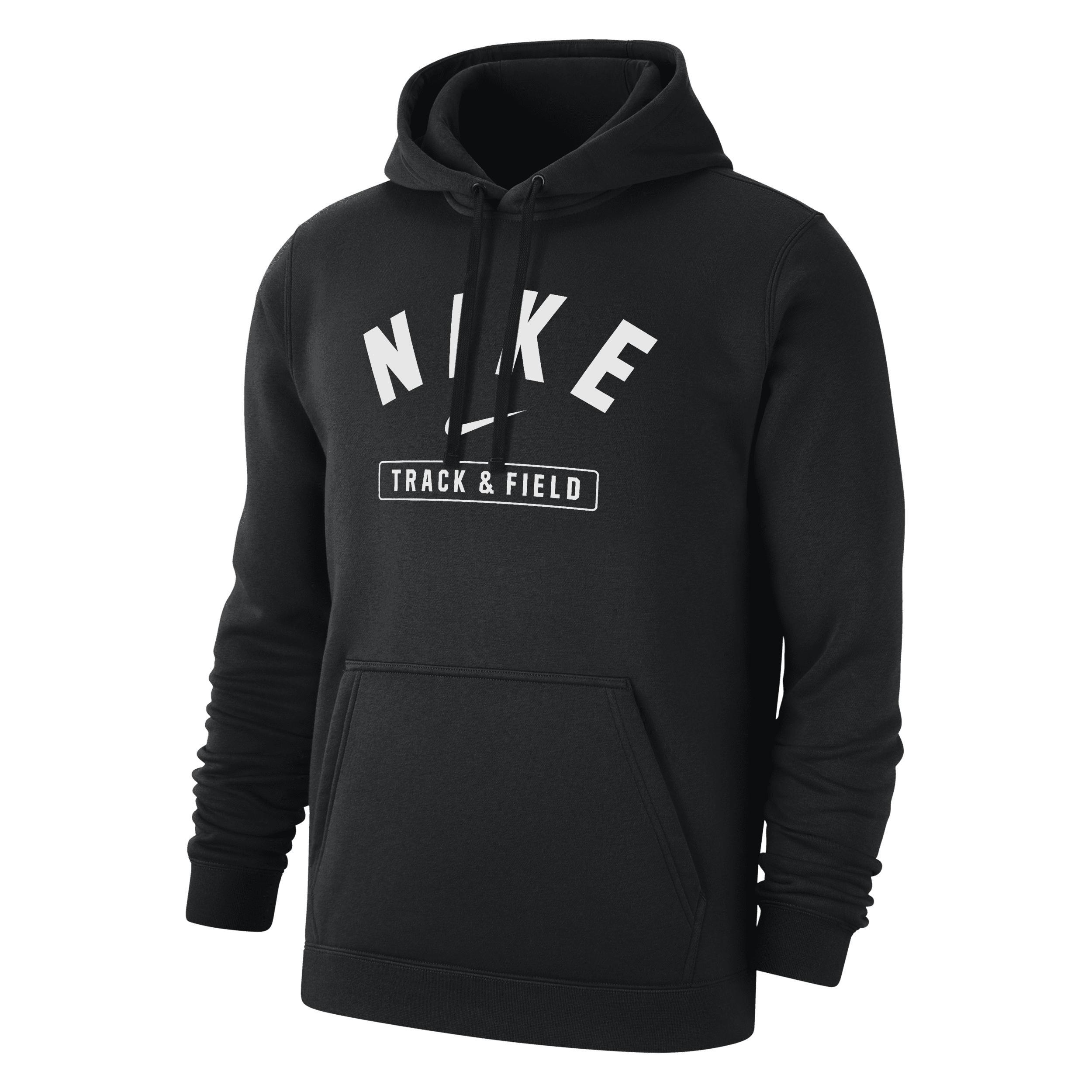 Nike Mens Club Fleece Track & Field Hoodie Product Image