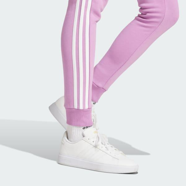 Essentials 3-Stripes Fleece Pants Product Image