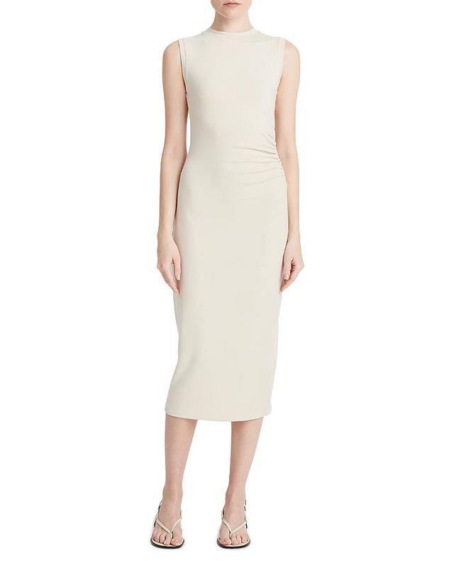 Vince Ruched Side Sheath Dress Product Image