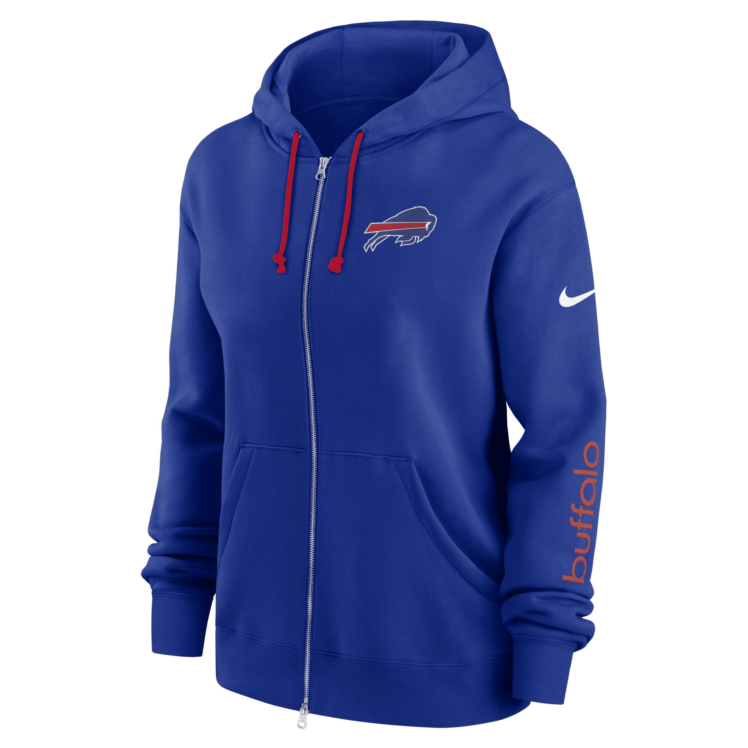 Buffalo Bills Phoenix Nike Women's NFL Full-Zip Hoodie Product Image