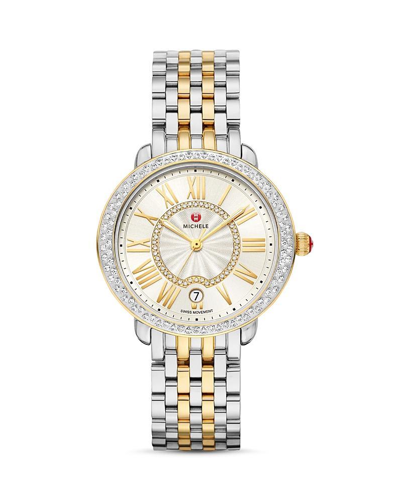 Womens Serin Mid Two-Tone Diamond Bracelet Watch Product Image