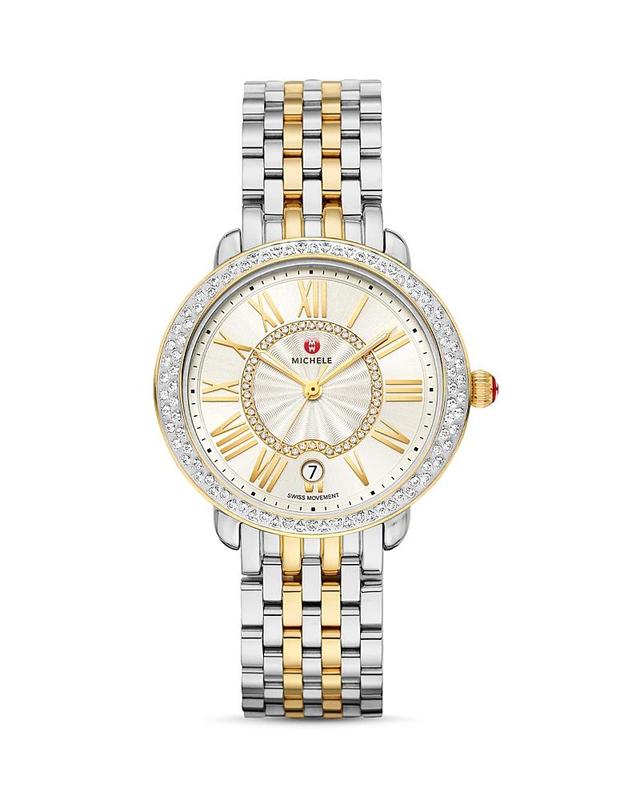 Womens Serin Mid Two-Tone Diamond Bracelet Watch Product Image