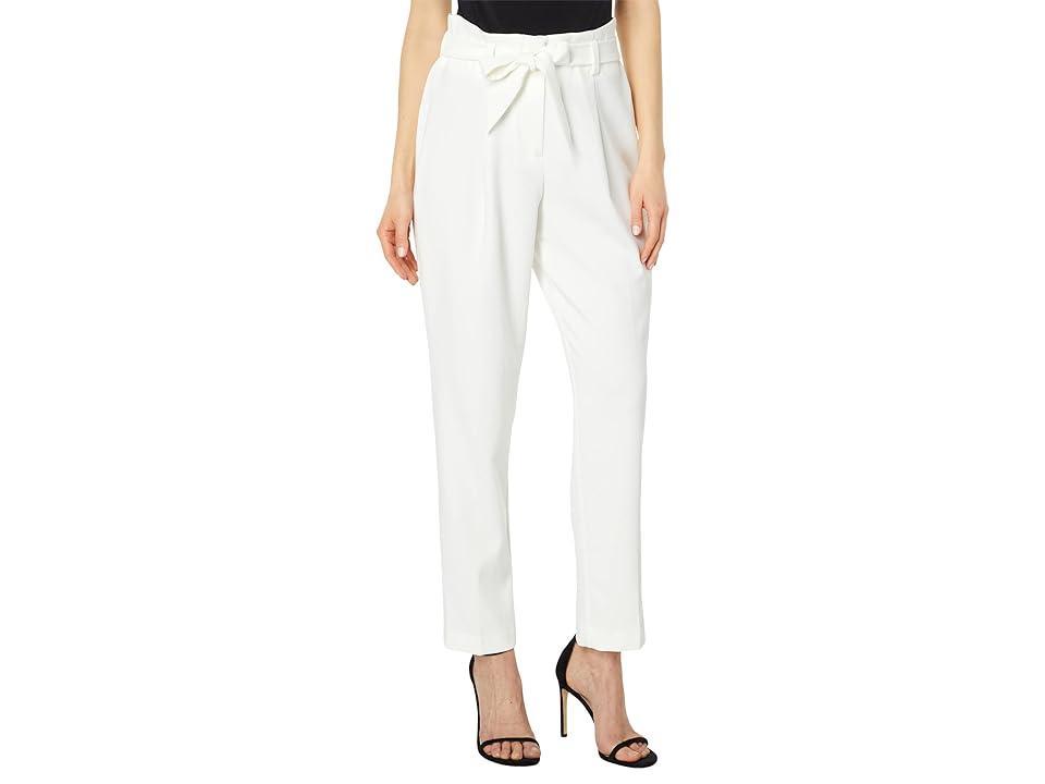 Vince Camuto Tailored Pants w/ Belt (New Ivory) Women's Casual Pants product image